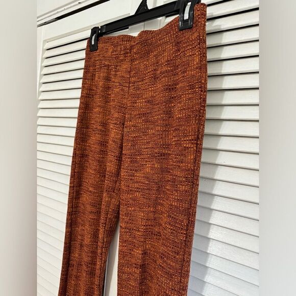 COPY - URBAN OUTFITTERS KNIT STRAIGHT LEG PANT IN ORANGE/RED SIZE SMALL - Picture 6 of 9